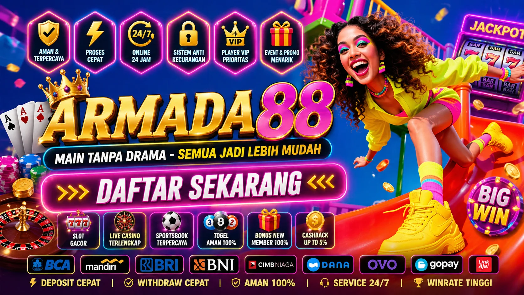 Platform game armada88 dengan fitur multiplayer seru memberikan sensasi bermain bersama yang lebih hidup. desain ringan, respons cepat, dan fitur sosial membuat setiap sesi terasa menyenangkan.
